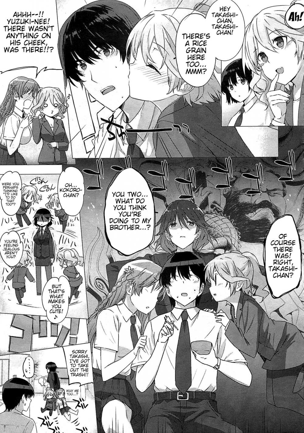 Hentai Manga Comic-Kanojo wa Kazoku de Koibito de-Chapter 2-3